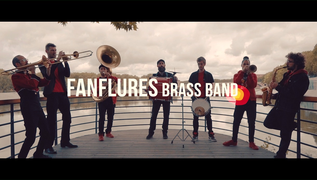 brass band cover of adele 